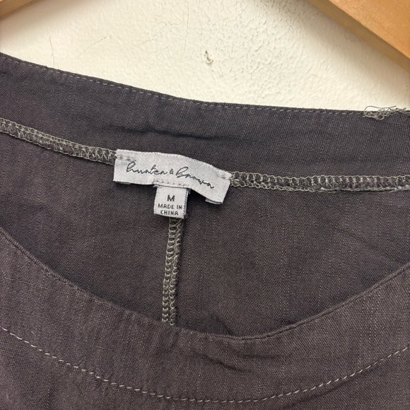 Hunter & Brown Cropped Rayon Shirt - Picture 7 of 11